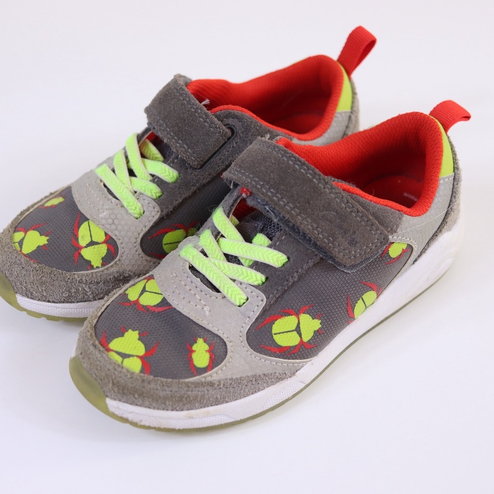 Clarks Aeon Glow Kids Sneakers UK Size 11 USA Size 11.5